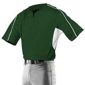 Alleson 526MJY Youth Two Button Baseball Jerseys