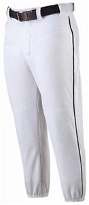 Alleson 605PLPY Youth Baseball Pants w/Piping