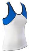 Pizzazz Cheerleaders Tri-Color Top-Closeout Pizzazz Cheerleaders Tri-Color Top-Closeout