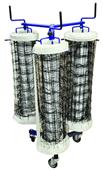 Volleyball Triple Net Keepers Storage Rack