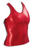 Pizzazz Cheerleaders MVP Metallic Racer Back Top Pizzazz Cheerleaders MVP Metallic Racer Back Top