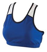 Pizzazz Cheerleaders Tri-Colr Sports Bra Pizzazz Cheerleaders Tri-Colr Sports Bra
