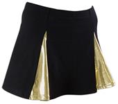 Pizzazz Metallic V-Panel Skirt w/Boys Cut Briefs Pizzazz Metallic V-Panel Skirt w/Boys Cut Briefs