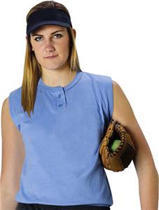 Alleson 522PCW Women's Two Button Softball Jerseys