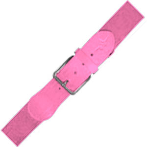 Alleson Youth 1 1/2" Pink Baseball Belts