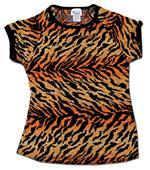 Pizzazz Cheerleaders Animal Print Raglan Sleeve