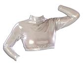 Pizzazz Cheer Body Basics Metallic Crop Tops Pizzazz Cheer Body Basics Metallic Crop Tops