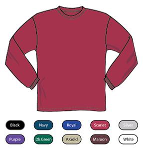 Moisture Management L/S Athletic Cut Loose Tees