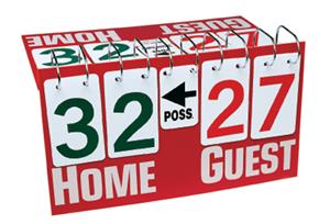 Getz deluxe all sports tabletop scoreboards