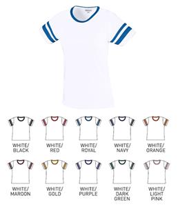 Augusta Sportswear Ladies Jr Fit Camp Tees