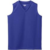 Augusta Girls' Wicking Mesh Sleeveless Jersey