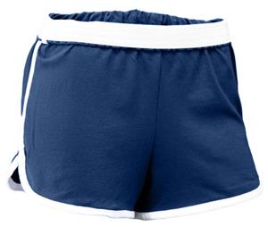 Soffe Girls Junior Retro Jersey Shorts with Stripe