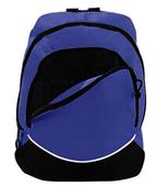 Augusta Zipper Front Tri-Color Small Backpack Augusta Zipper Front Tri-Color Small Backpack