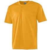 Augusta Sportswear Mesh Two-Button Baseball Jersey