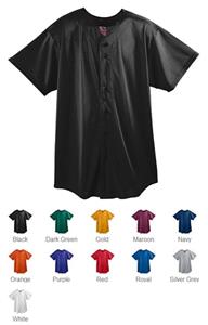 Augusta Mesh Button Front Baseball Jerseys