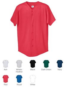 Augusta Sportswear Button Front Baseball Shirt
