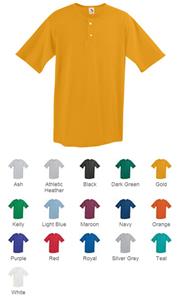 Augusta Sportswear Two-Button Baseball Jersey