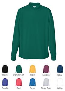 Augusta Youth Wicking Mock Turtleneck