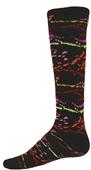 Red Lion Multi-Color Splatter Design Athletic Sock Red Lion Multi-Color Splatter Design Athletic Sock