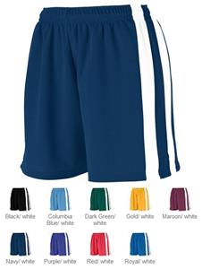 Augusta Girls Wicking Mesh Powerhouse Shorts