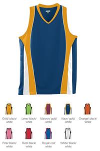Augusta Girls Wicking Mesh Advantage Jerseys