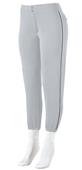 Augusta Women's Low-Rise Softball Pant with Piping