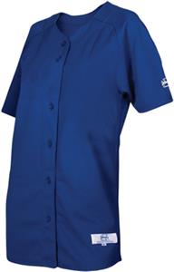 Intensity Women's Double Knit Full Button Jersey