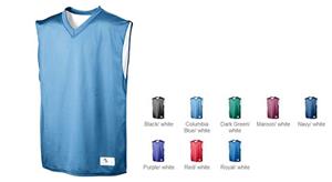 Augusta Youth Tricot Mesh/Dazzle Reversible Jersey