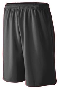 Youth Longer Length Wicking Mesh Athletic Short