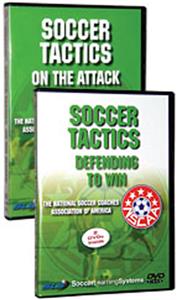 NSCAA Soccer Tactics (2-DVDs) training videos