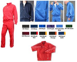 Soffe Juniors Brushed Tricot Warm-Up Jackets