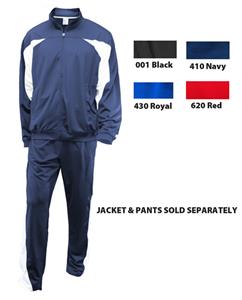 Soffe Juniors Poly Splice Warm-Up Jackets