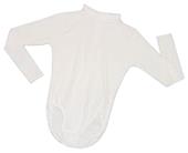 Cheer Fantastic Nylon Mock Turtleneck Bodysuit