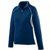 Augusta Womens Poly/Spandex Half-Zip Pullover CO Augusta Womens Poly/Spandex Half-Zip Pullover CO