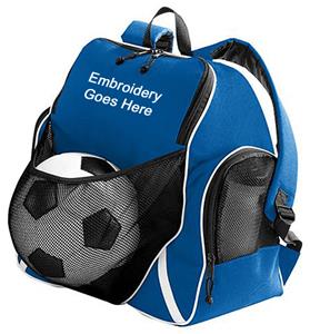 Augusta Sportswear Tri-Color Ball Backpack