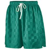 Augusta Long Checkerboard Nylon Youth Soccer Short