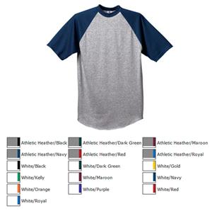 Athletic Wear Youth Short Sleeve Baseball Jersey