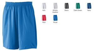 Athletic Wear Jersey Short with Inside Drawcord