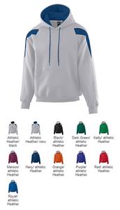 Heavyweight Color Blocked Youth Hoodie Sweatshirt