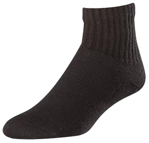 Twin City Chase Cotton Quarter Crew Socks