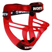 Toxic Face First Baseball Fielders Face Guards Red