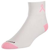Twin City Breast Cancer Quarter Socks Twin City Breast Cancer Quarter Socks