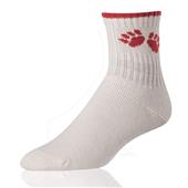 Twin City Quarter Paw Print Socks-Closeout Twin City Quarter Paw Print Socks-Closeout