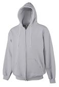 Augusta Heavyweight Zip Front Hooded Sweatshirt