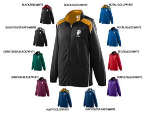 Augusta Brushed Tricot Tri-Color Youth Jacket
