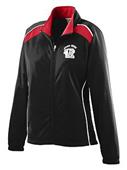 Augusta Ladies' Brushed Tricot Tri-Color Jacket