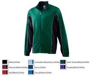 Augusta Brushed Tricot Color Block Youth Jacket