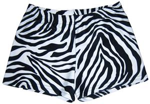 Funkadelic Zebra Safari Compression Shorts