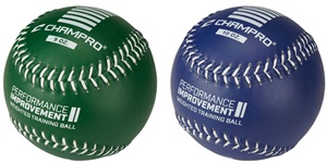 Champro Weighted Training Softballs-Basic Set