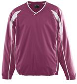 Augusta Micro Poly Color Block Pullover Jacket